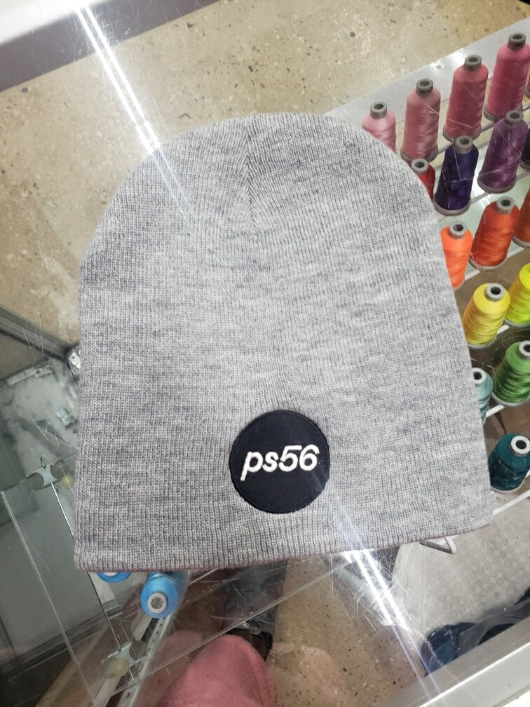 KIDS Hat (no fold) - Grey/Black